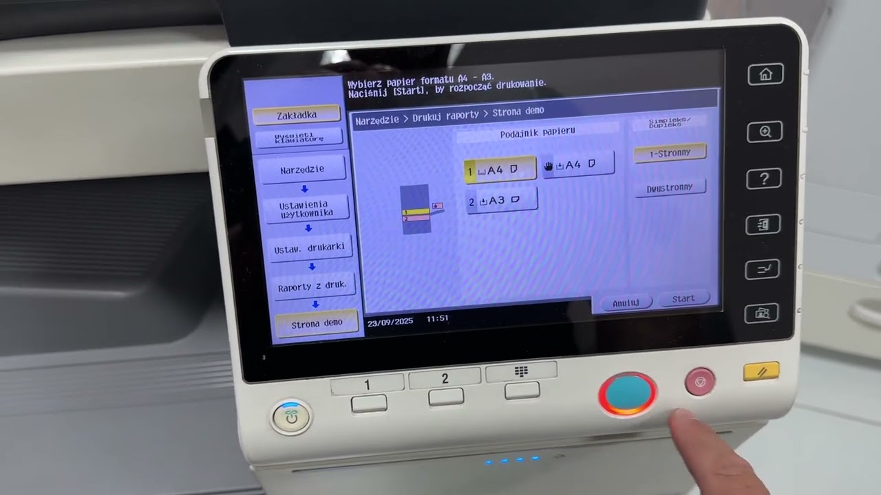 コンペイ10ページ 🖨️ How to Print a Demo Page on Konica Minolta bizhub C224/C284