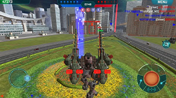 War Robots. Test Server 2.5.0. Jesse, Doc & new weapons. Shenzhen.