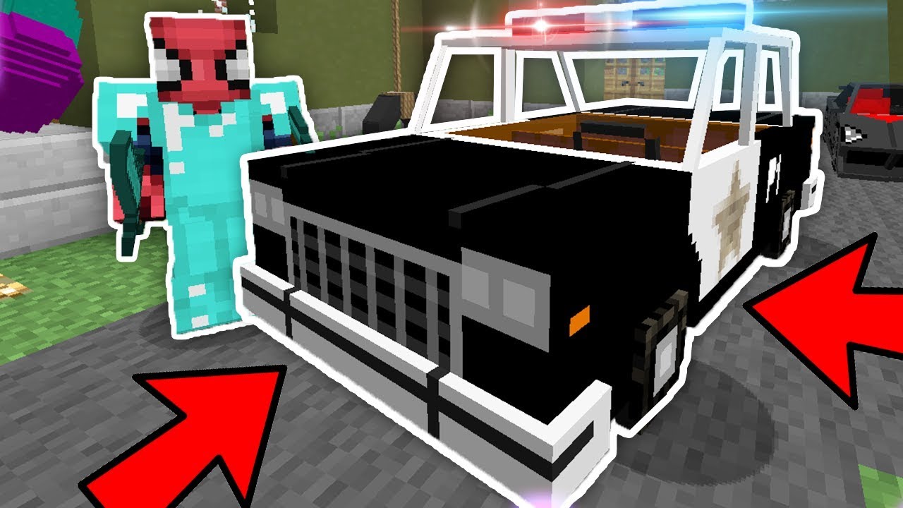 Orumcek Adam Vs Minecraft 3 Orumcek Adam Polis Arabasi Aldi