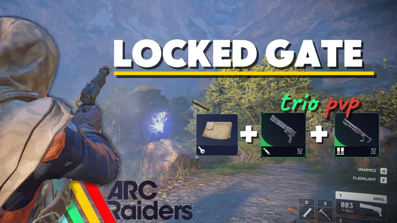 Fighting for the Locked Gate... | ARC Raiders PVP