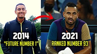 From &quot;Future Number 1&quot; to Barely Top 100... The Strange Case of Nick Kyrgios