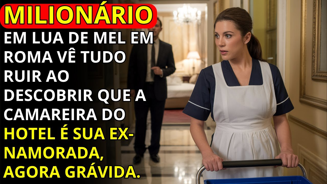 MILIONÁRIO EM LUA DE MEL EM ROMA NA ITÁLIA ENCONTRA A EX GRÁVIDA COMO FAXINEIRA DO SEU QUARTO