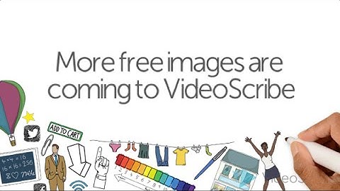 More free images are coming to VideoScribe