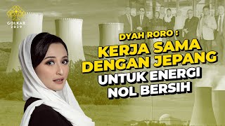 DYAH RORO KERJA SAMA DENGAN JEPANG UNTUK ENERGI NOL BERSIH