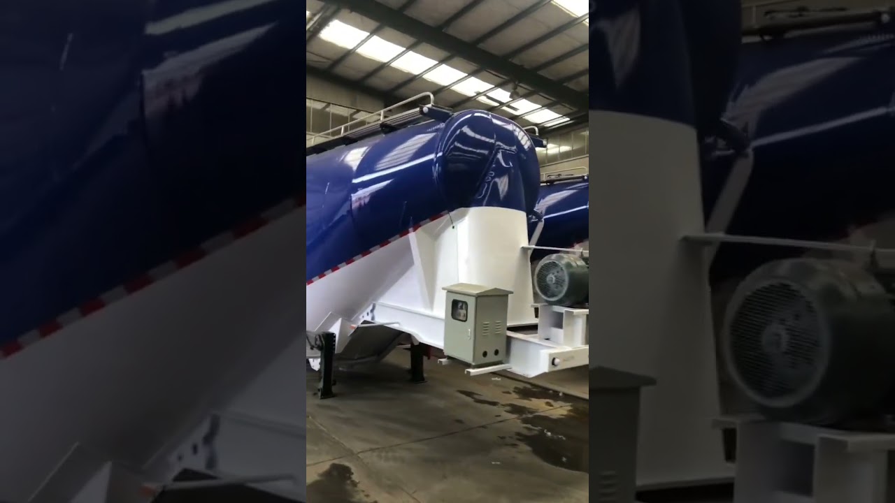 W Shape 55cbm Bulk Cement Tanker,3/5 Axle 60cbm Powder Tanker Trailer,Tankers and Trailers