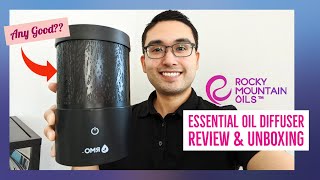 Essential Oil Diffuser Review & Unboxing 2020: Rocky Mountain Oil Spring Diffuser