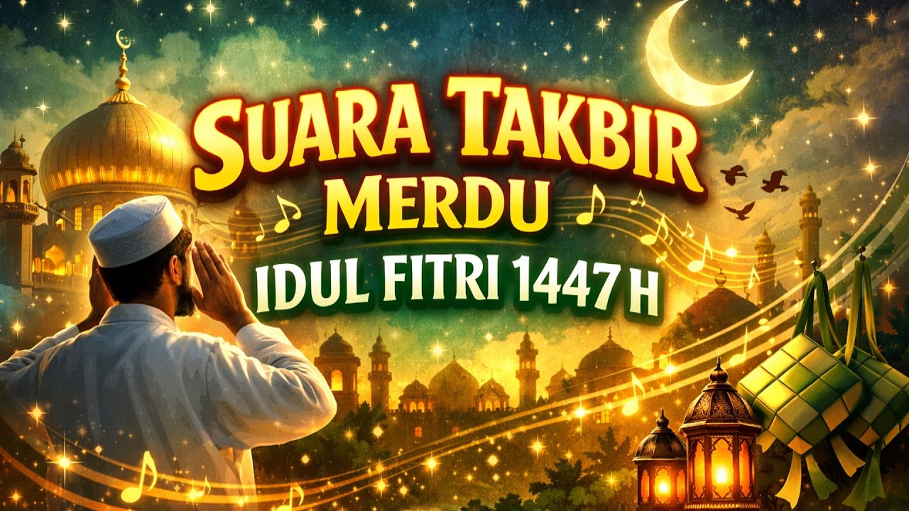 Takbiran Lebaran 1447 H | Suara Takbir Merdu & Menyejukkan