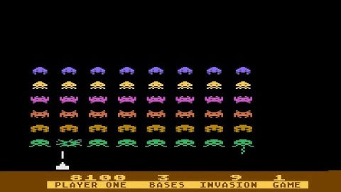 deluxe invaders game 1 atari 8 bit. CLASSIC RETRO VIDEO GAME