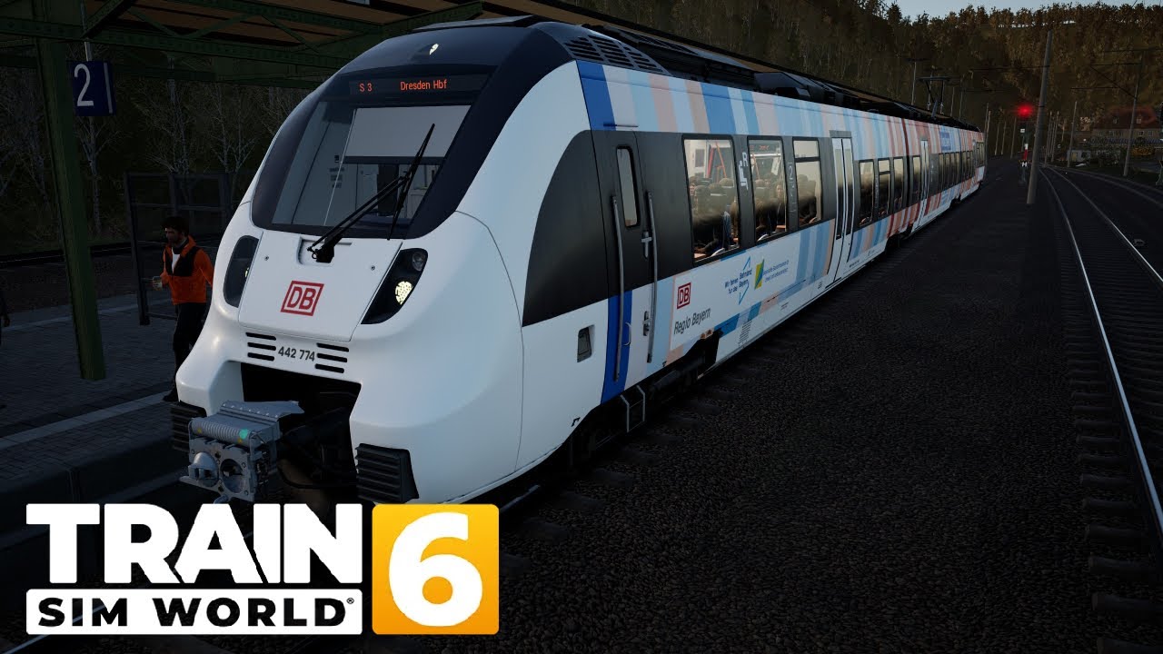 Mit der S-Bahn nach Dresden Hbf ! | Train Sim World 6 | S3 (BR442) | Dresden-Chemnitz #22