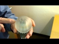 The liquid light bulb from switch on greentech media tv.