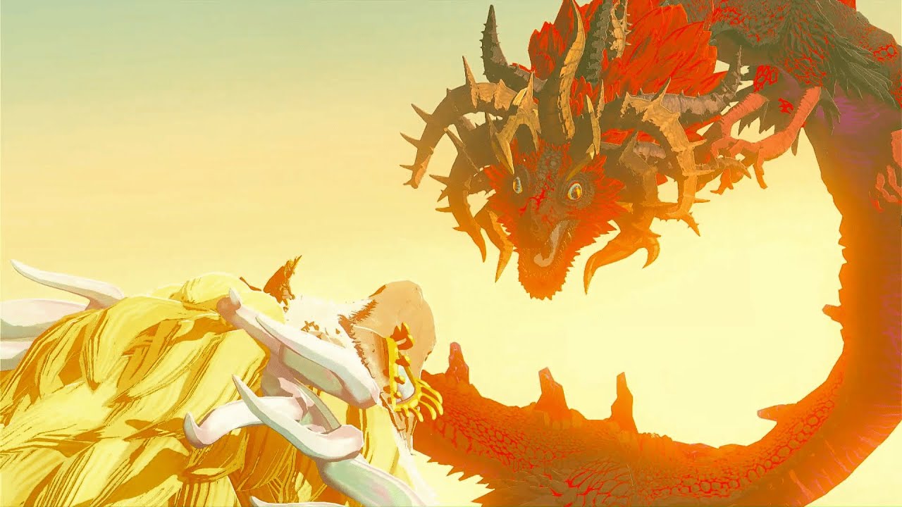 Zelda Tears of the Kingdom Final Boss Fight + Cutscene - YouTube