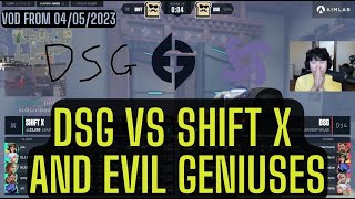 Toast is watching DSG vs SHIFT X and Evil Geniuses in Valorant Game Changers Series I: North America