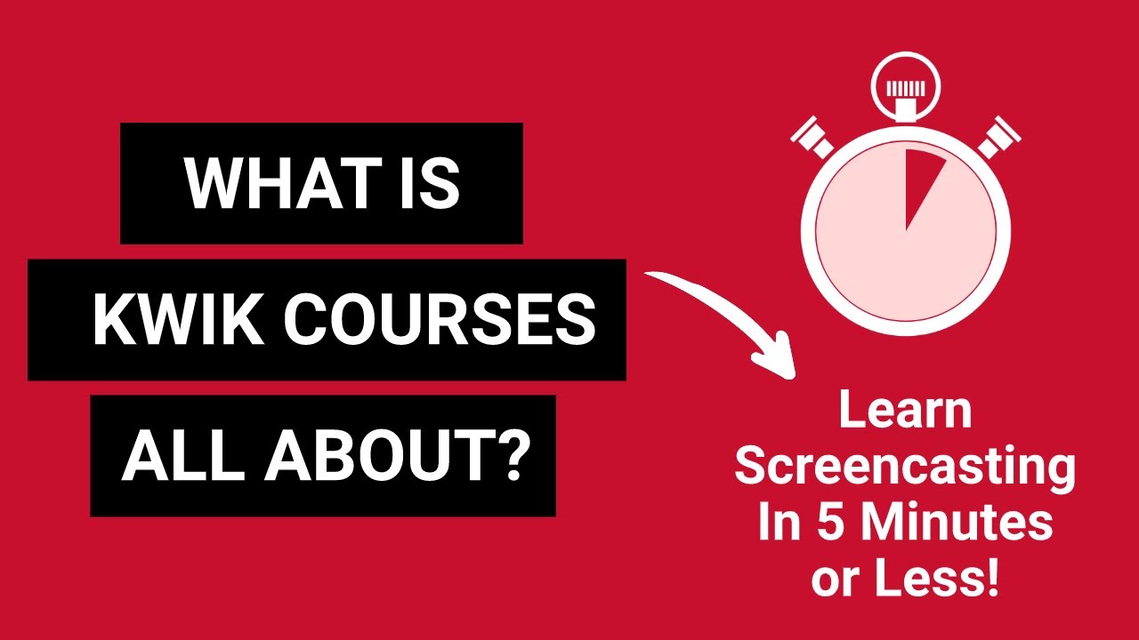 What Is Kwik Courses About YouTube What is kwik courses about youtube