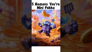 5 Reasons You're Mini Pekka| Clash Royale