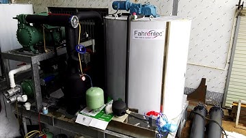 2x20T flake ice machine for seafood processing factory