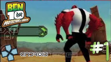 Ben 10 : Protector of Earth - PPSSPP Android Playthrough - Part 1 (No-Commentary)