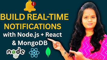 How to send Real-Time Notifications with Node.js + React & mongoDB|  Bell Icon Using Socket.IO