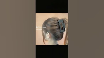 Các kiểu kẹp tóc càng cua đẹp #keptoc