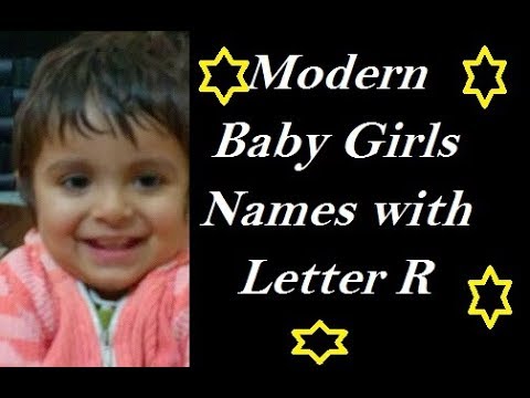 Modern Baby Girls Names With Letter R Youtube