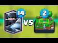 LVL 14 MEGA KNIGHT vs TRAINER LVL 2