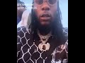 Unbothered Burna Boy Kiss SteffLon Don In Ghana Amidst Fight With Davido (Video)