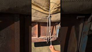 WOW... Super Simple Trucker's Hitch for Everyone! #knots #techniques #rope #interesting #knowledge