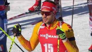 Biathlon World Cup 2020-21 Hochfilzen - Mass Start - Arnd Peiffer's last victory
