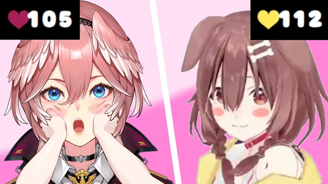 Both Korone and Lui's Heartrates Jump Up When They Started Touching Each Other  [Hololive]