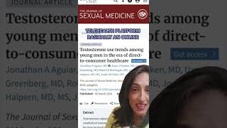 Is Testosterone Safe for Young Men? #shorts