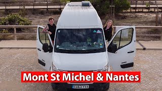 Mont St Michel & Nantes - VanLife France