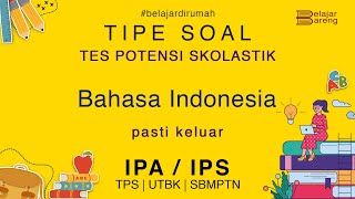 Begini Soal UTBK Bahasa Indonesia (Pembahasan Soal TPS - Prediksi UTBK) 2020 screenshot 1