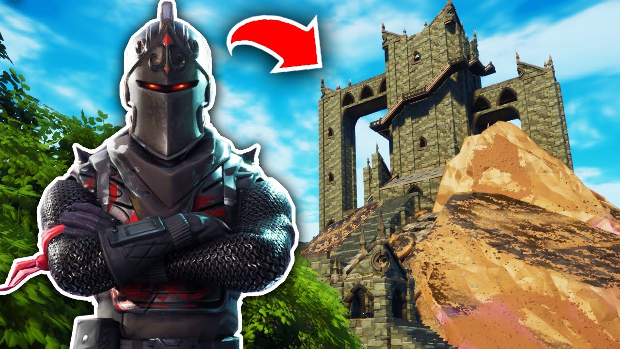 Play: The Black Knight Gets a POI: a Fortnite creative building session