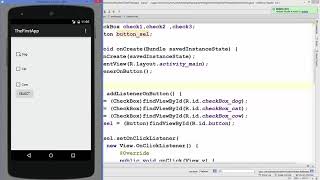 10 Android Tutorial for Beginners 9 # Android Checkbox Basics and Example
