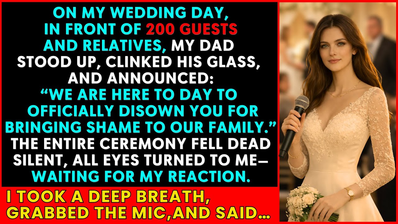 “We’re Here to Disown You” — My Parents Announced at My Wedding. I Grabbed The Mic And Said...