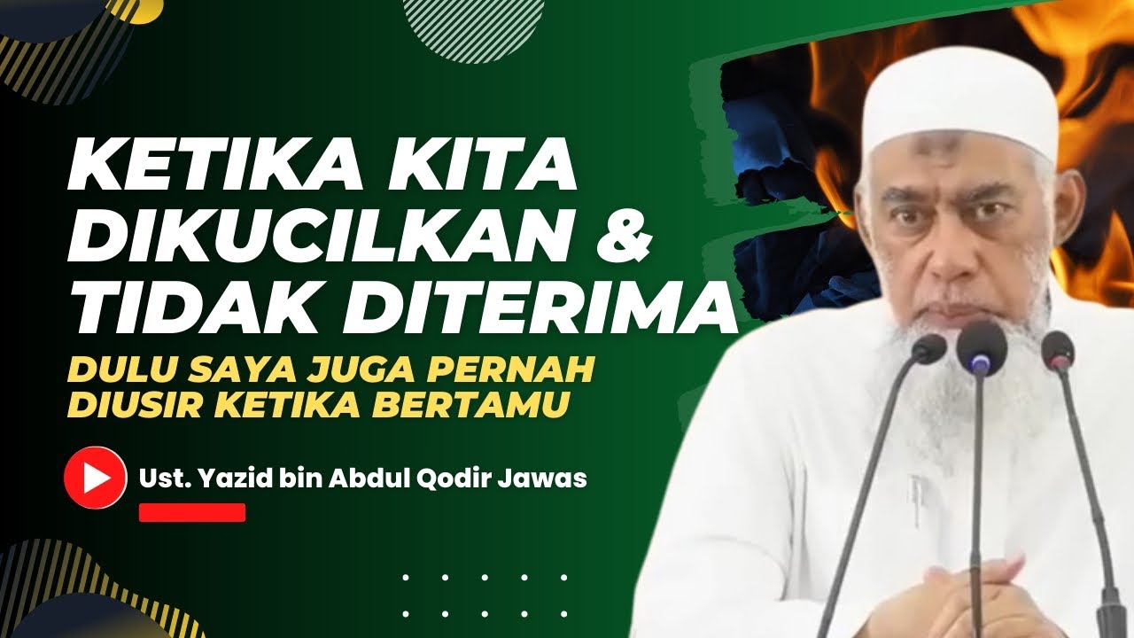 SAMPAI DIKELUARKAN DARI GROUP WA & TIDAK DIUNDANG GARA-GARA BERMANHAJ SALAF | Ust. Yazid