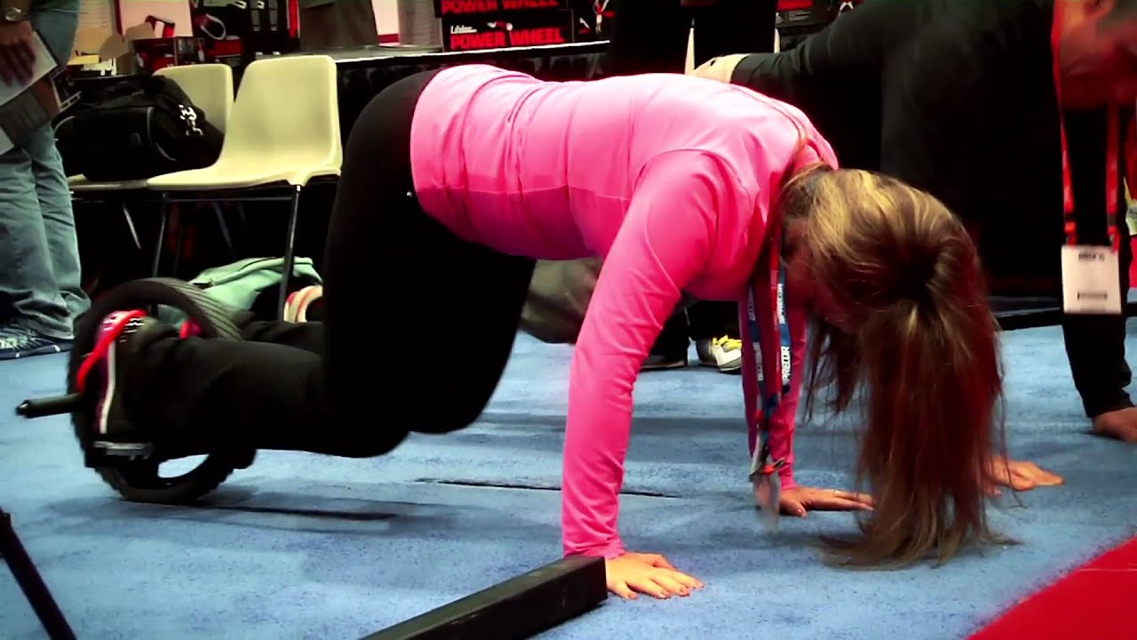 Lifeline at IHRSA 2011 The Power Wheel YouTube