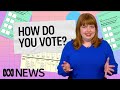 How do you vote? What is preferential voting? | Politics Explained (Easily) | ABC News