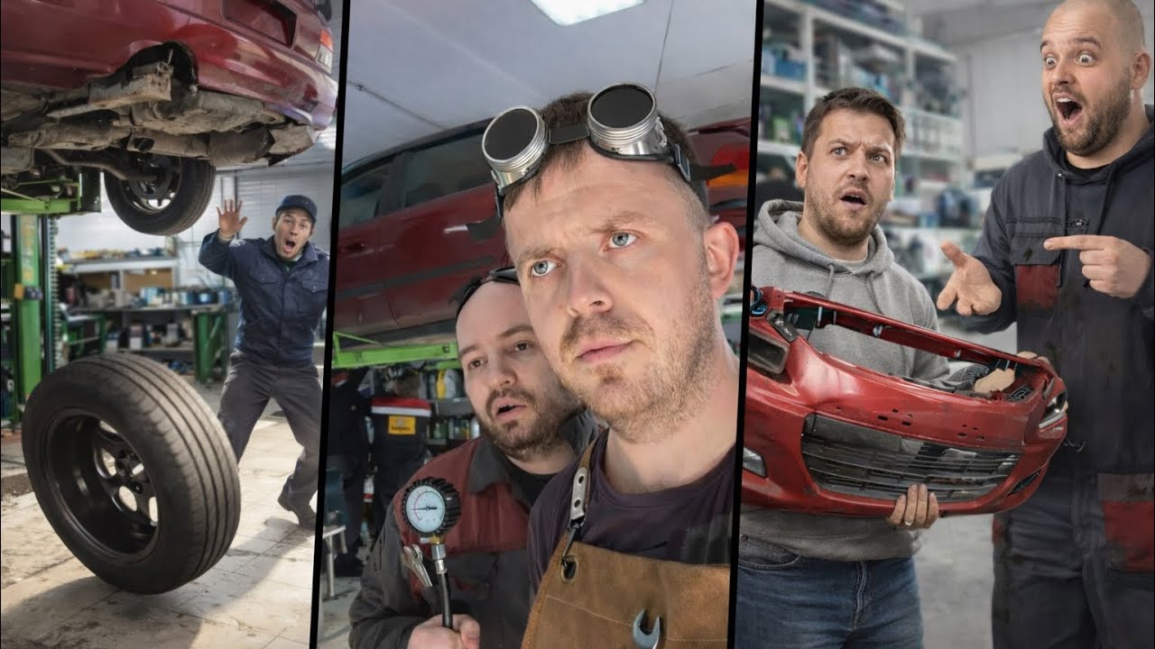 Аn ordinary day at an ordinary service station🛠️Обычный день на обычном автосервисе 🛠️ #reaction 