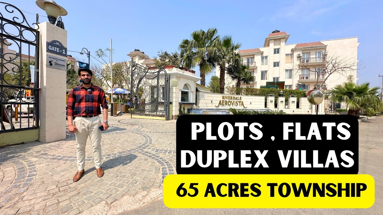 Riverdale Aerovista Mohali 3Bhk Flats, Plots & Duplex Villa for Sale