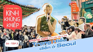 Trọng Hiếu khiến khán giả Hàn Quốc quẩy mạnh khi diễn với Nón Lá | Trọng Hiếu KKK - S4 - Tập 2