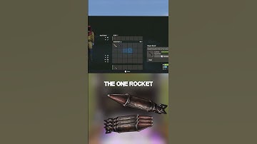 I accidentally found a rocket duplication glitch. #rust #rustconsole #rustglitch #rustcommunity