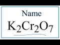 Dichromate and Potassium Ions