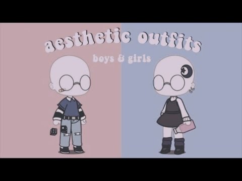 A E S T H E T I C Gacha Life Outfits Boys And Girls Part 1