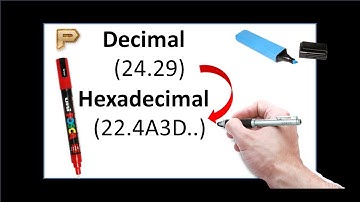 Decimal to Hexadecimal Conversion - Hindi