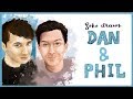 FIXING OLD ART | Dan and Phil | Speedpaint