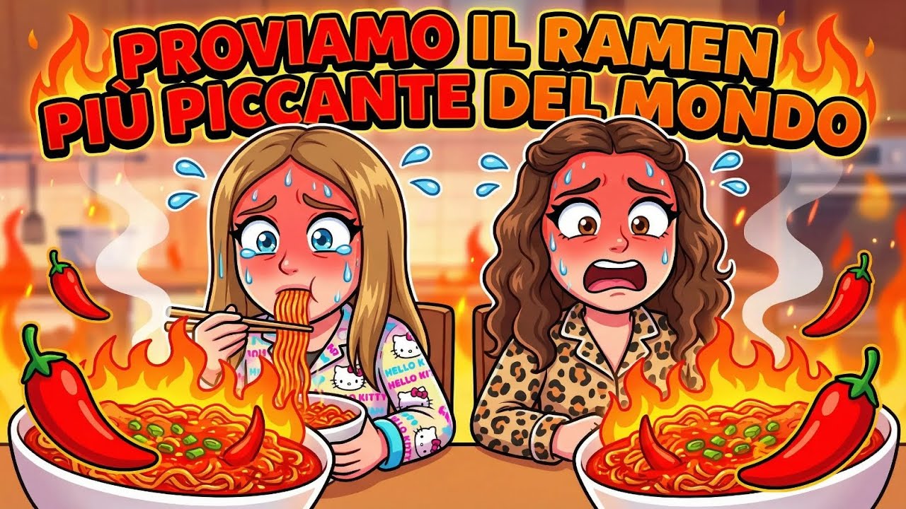 PROVIAMO IL RAMEN PIÙ PICCANTE DEL MONDO PER SBAGLIO….(e altri snack)🥵🌶️