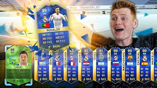 THE BEST TOTS FUT DRAFT REWARD PACKS!!! FIFA 16 Pack Opening