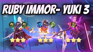 I SACRIFICE ARLOTT 3-STAR FOR MAKE RUBY MORE STRONGER | RUBY FULL STACK IMMORTAL | MAGIC CHESS MLBB