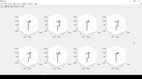KUKA KR 10 R1100-2 Inverse Kinematics - Draw Sine Wave with All Possible Solutions