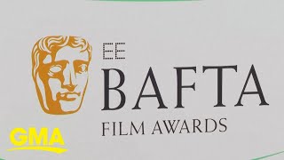 London prepares for the BAFTA awards